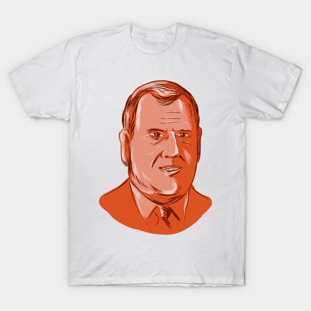 Chris Christie Governor New Jersey T-Shirt by retrovectors